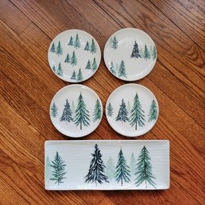 Pier 1 Christmas Plates Bundle